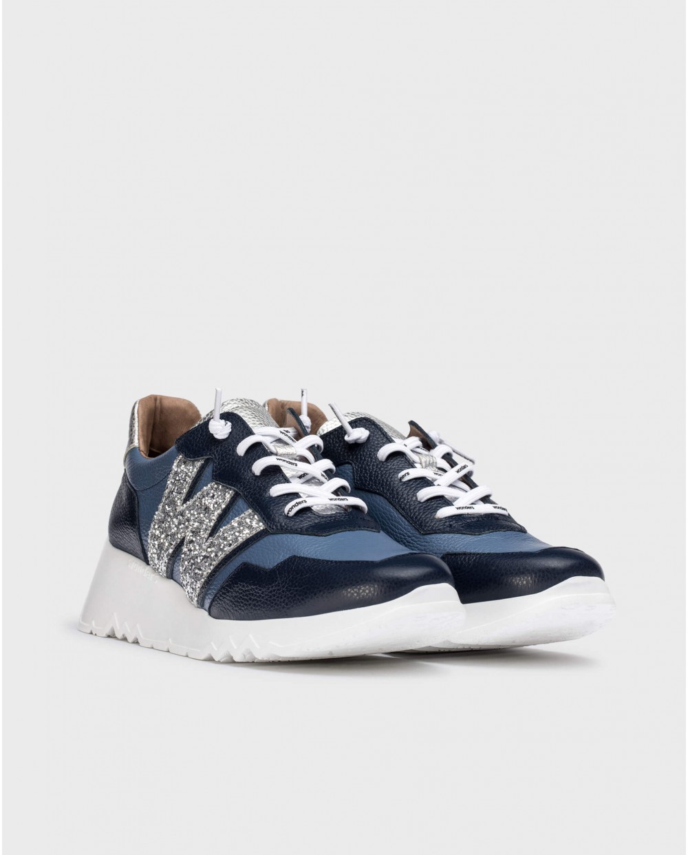 Wonders-Sneakers-Blue ROBERT Sneaker