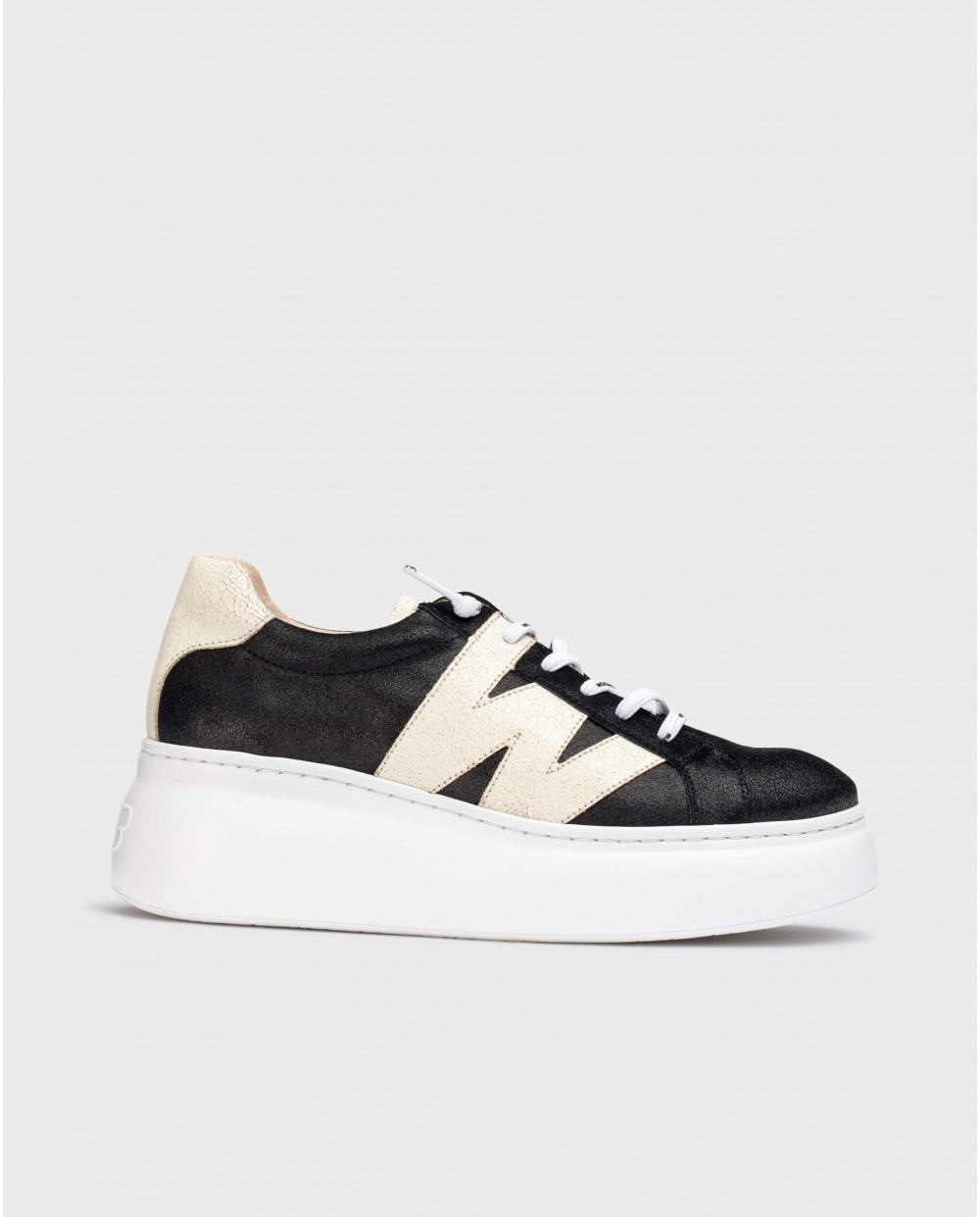 Wonders-Sneakers-Black DORITA Sneaker