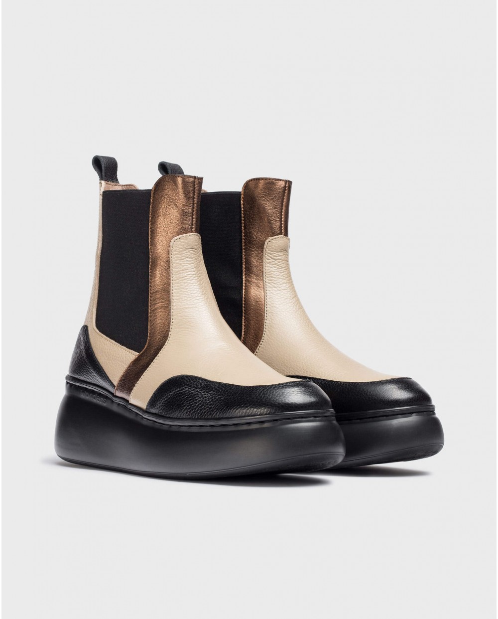 Wonders-Ankle Boots-YURI Brown Sports Boot