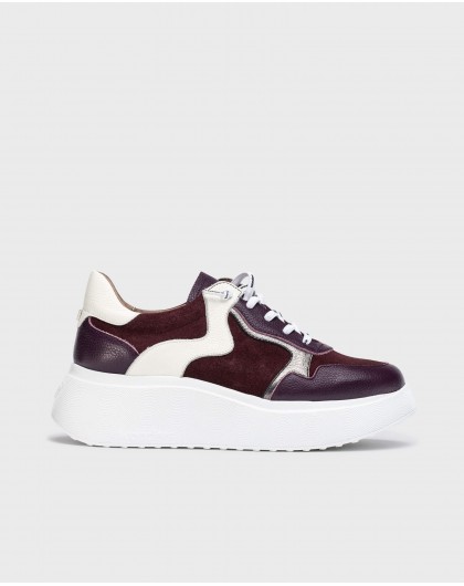 Wonders-Sneakers-Burgundy DIJON Sneaker