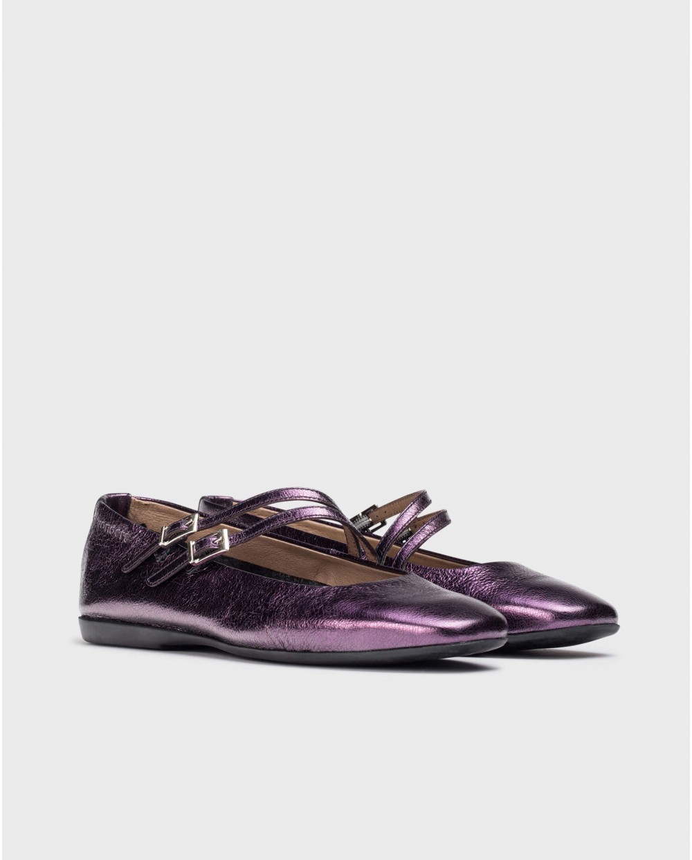 Wonders-Ballerinas-Purple EIDER ballet flat