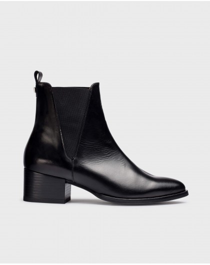 Wonders-Ankle Boots-Black BOSTON ankle boots