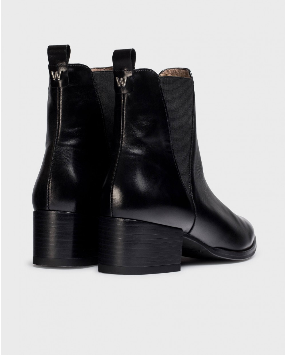 Wonders-Ankle Boots-Black BOSTON ankle boots