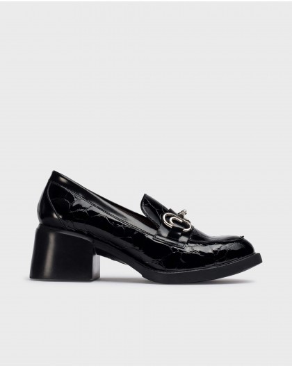 Wonders-Loafers-Black CHUCK loafers