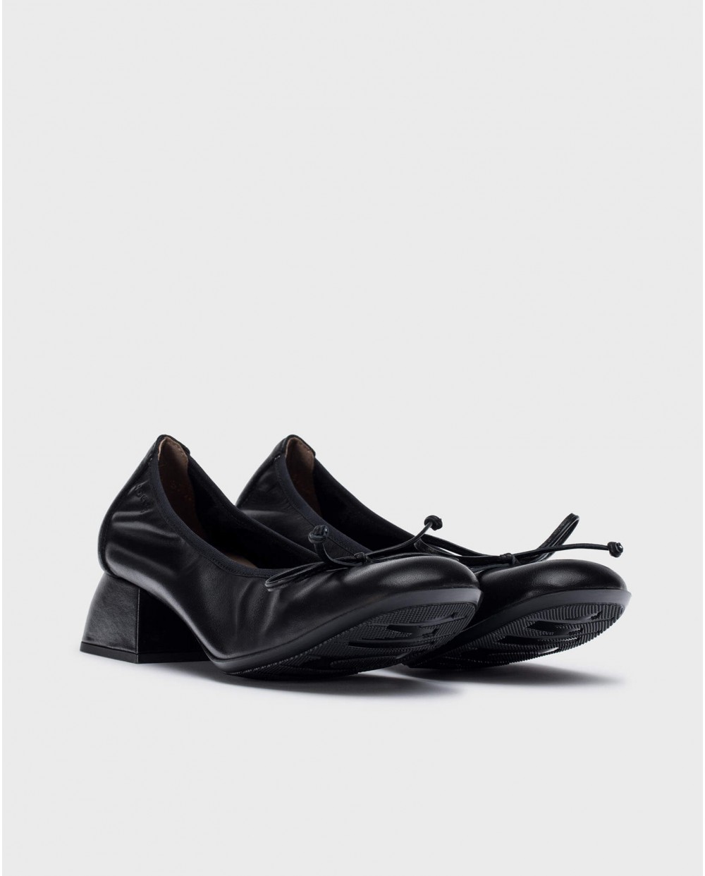 Wonders-Ballerinas-Black BELLA ballet flat