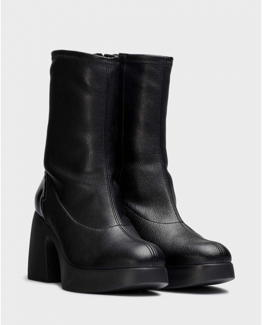 Wonders-Ankle Boots-Black BARCELONETA ankle boots