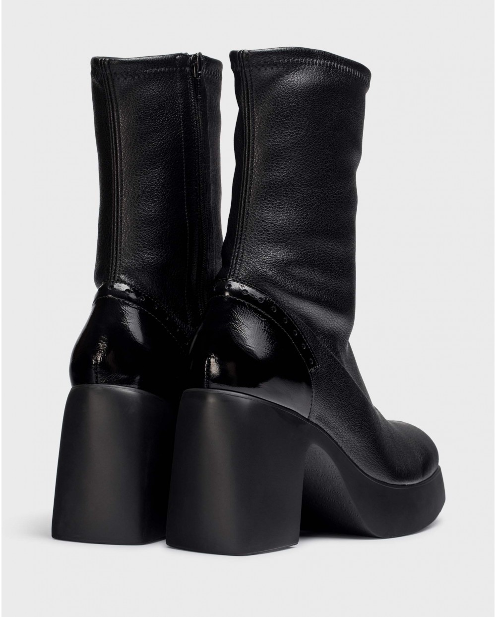 Wonders-Ankle Boots-Black BARCELONETA ankle boots