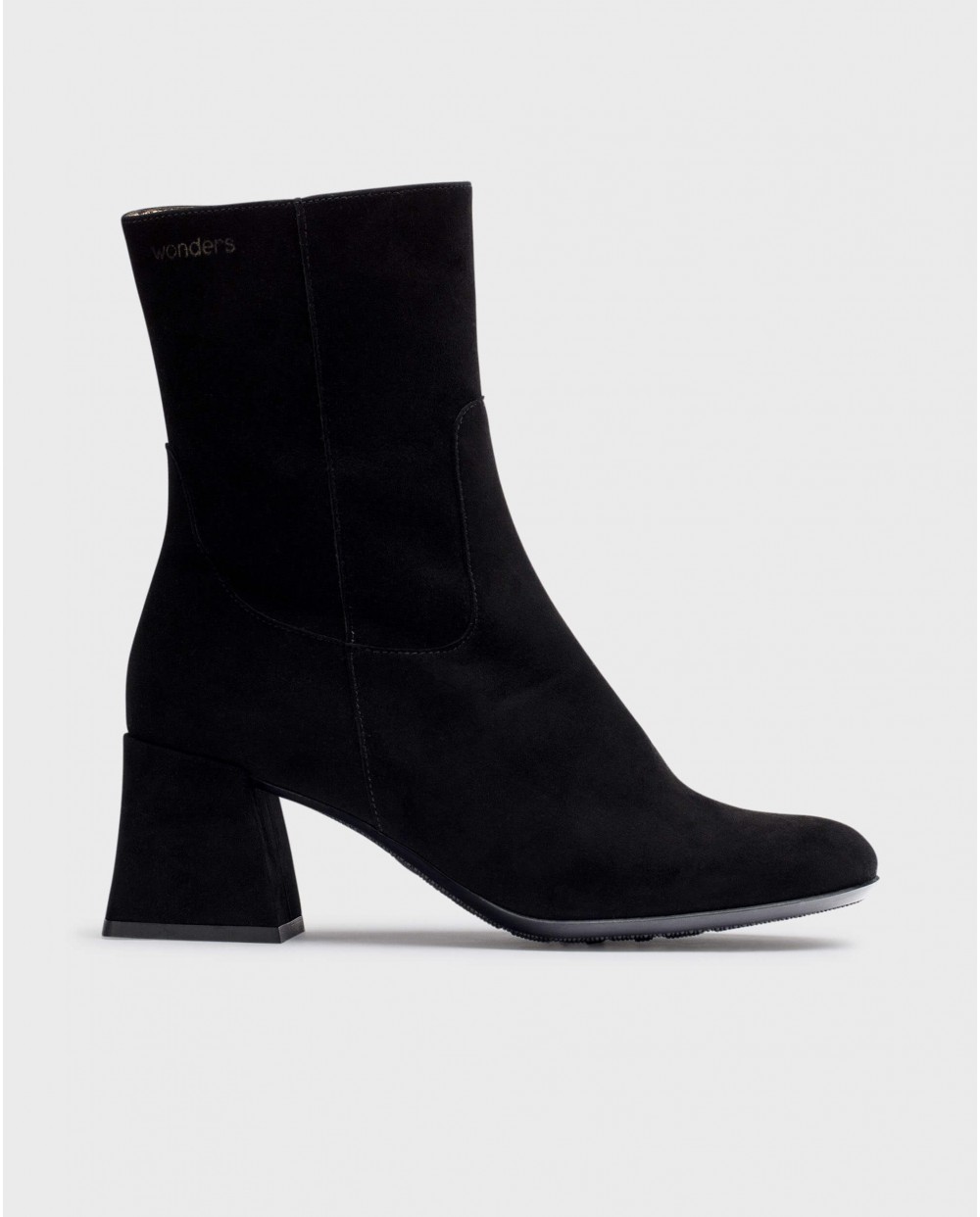 Wonders-Ankle Boots-Black MANDY Ankle Boots