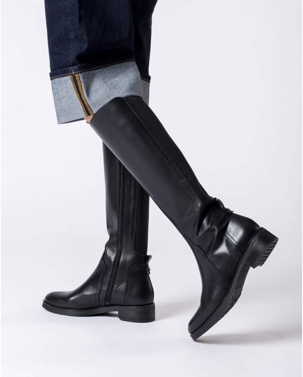 Wonders-Boots-Black CORINA boots