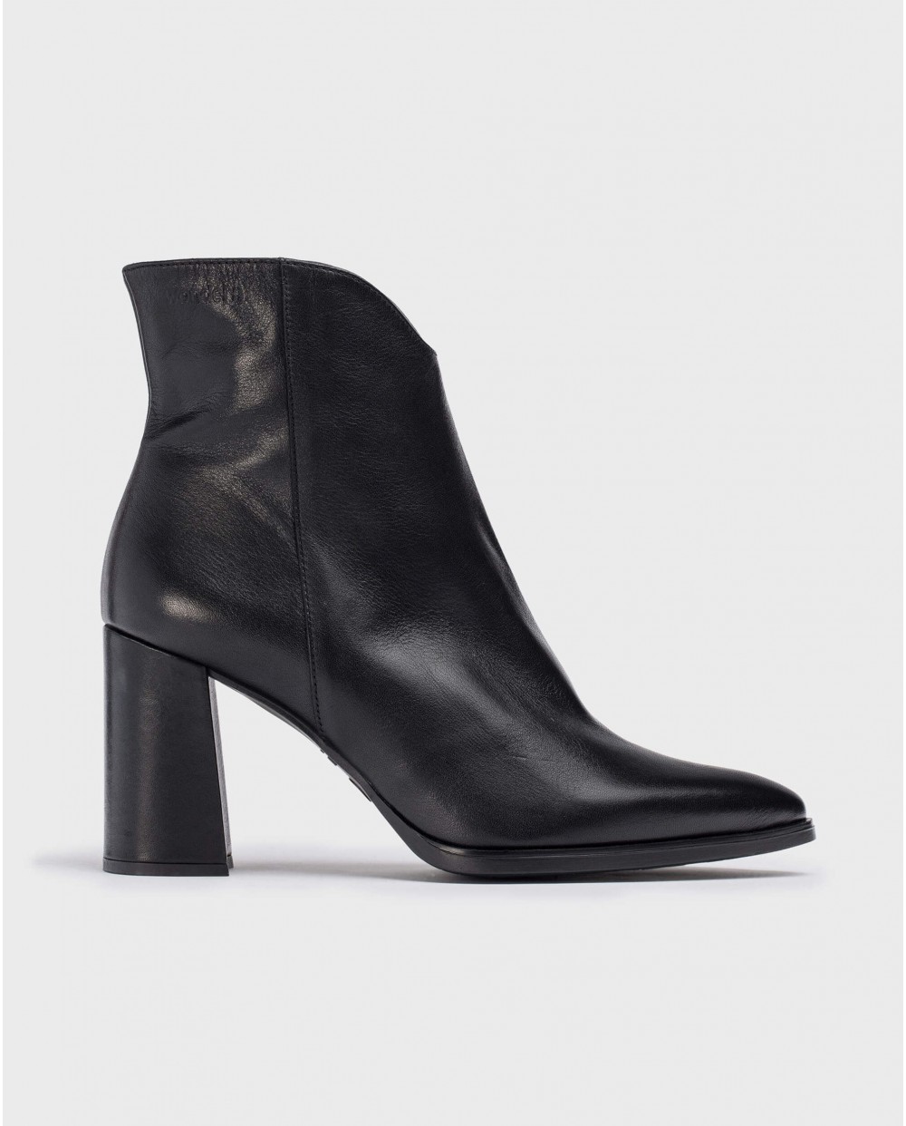 Wonders-Ankle Boots-Black NARA Ankle boots