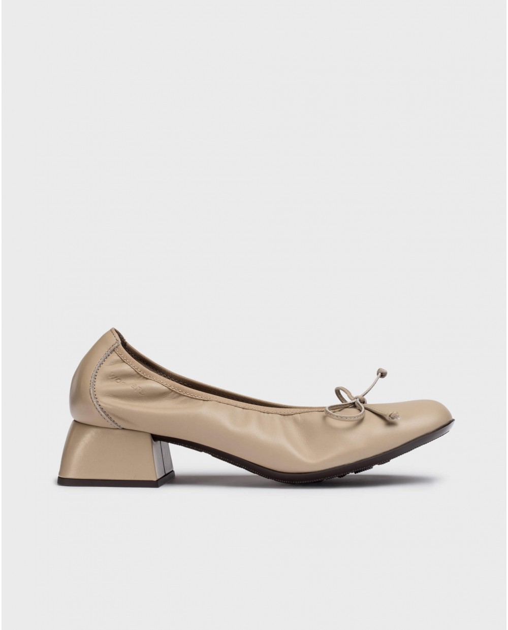 Wonders-Ballerinas-Brown BELLA ballet flat