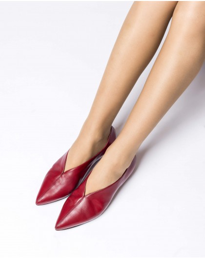 Wonders-Ballerinas-Red MARTINA Ballet Flat