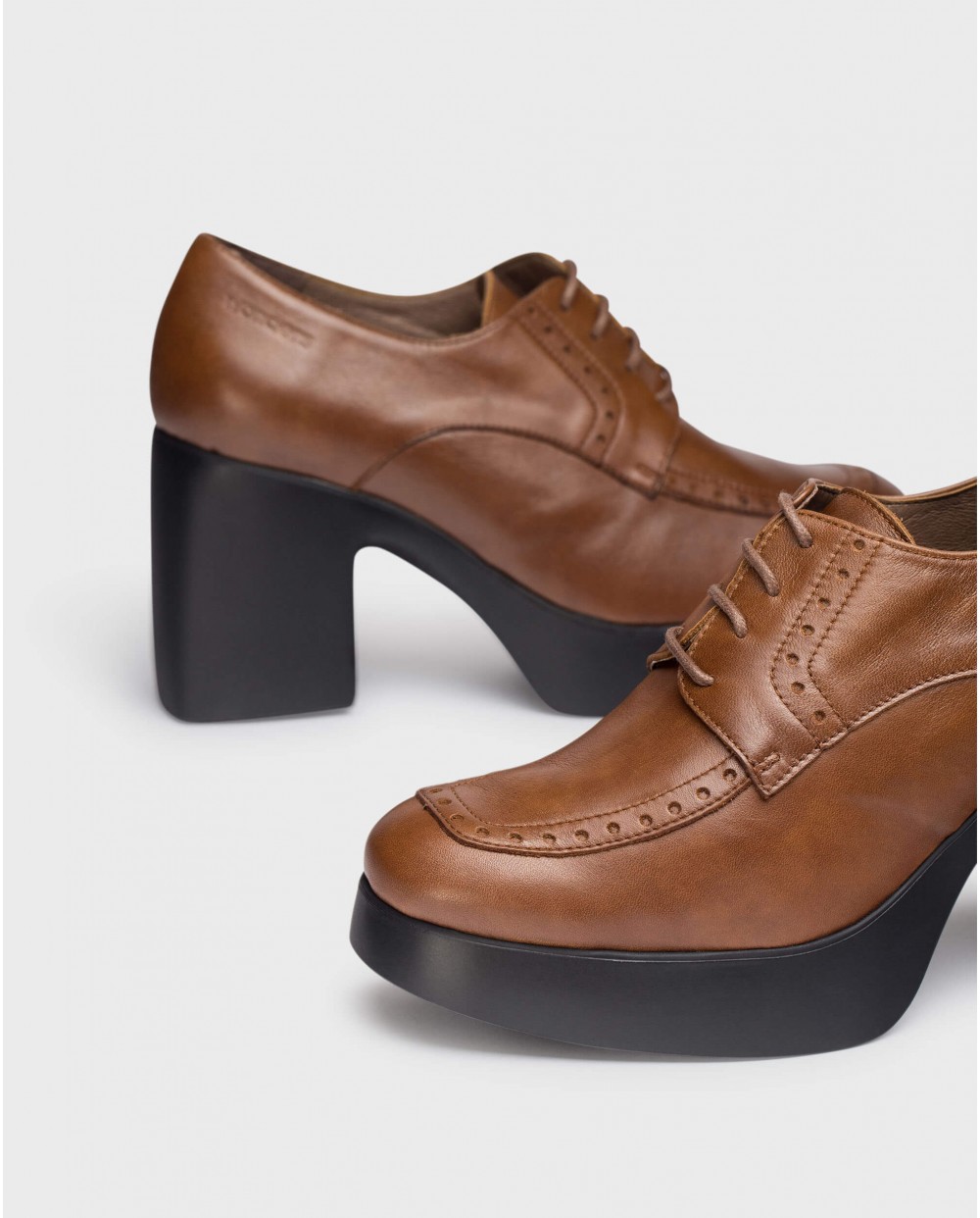 Wonders-Wedges-Brown MERCEDES shoes