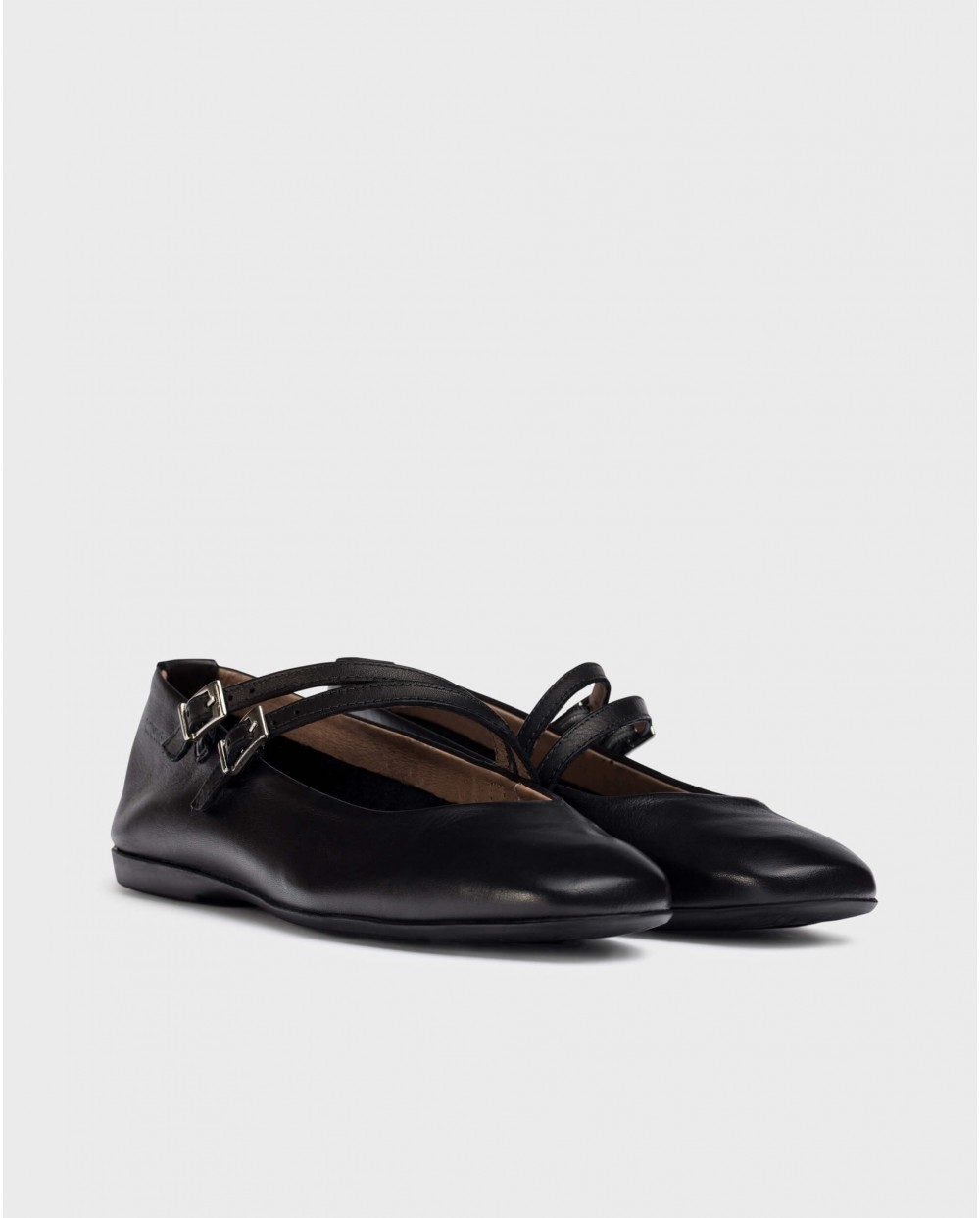 Wonders-Ballerinas-Black EIDER Ballet flat