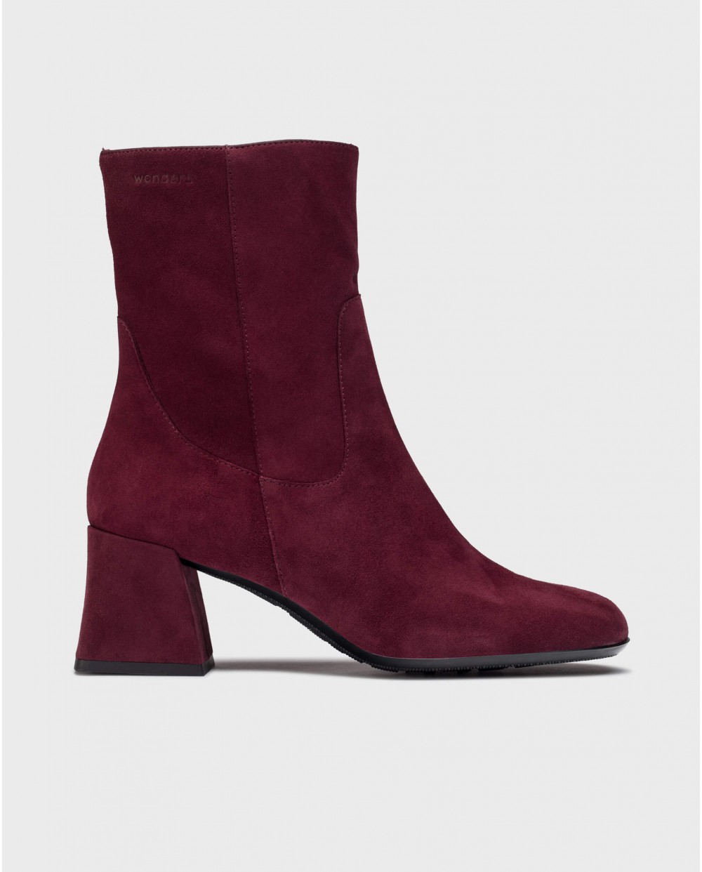 Wonders-Ankle Boots-Burgundy MANDY Ankle Boots