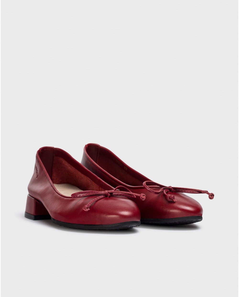 Wonders-Flat Shoes-Red DARI ballet flat