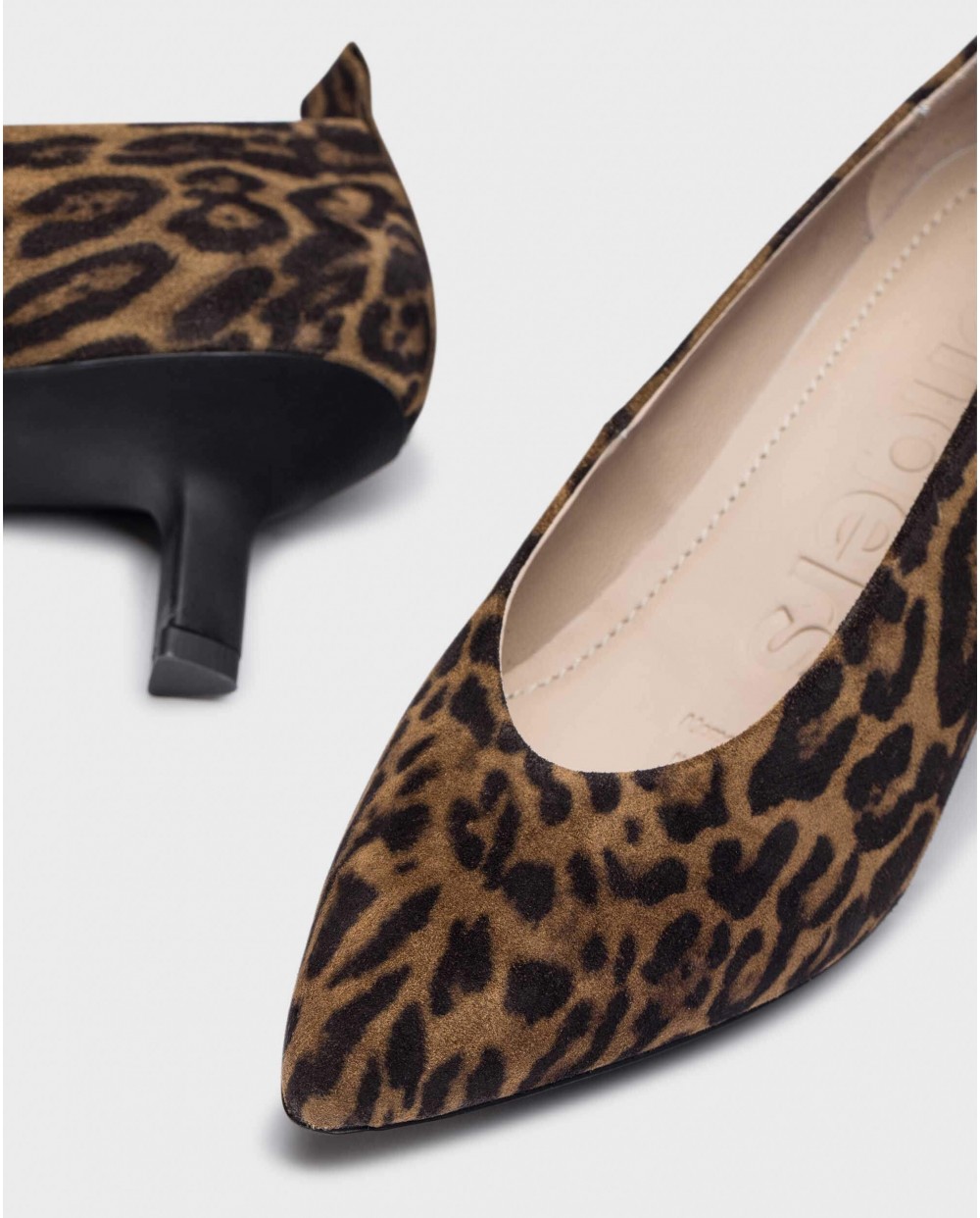 Wonders-Heels-Animal Print HILDA Shoes