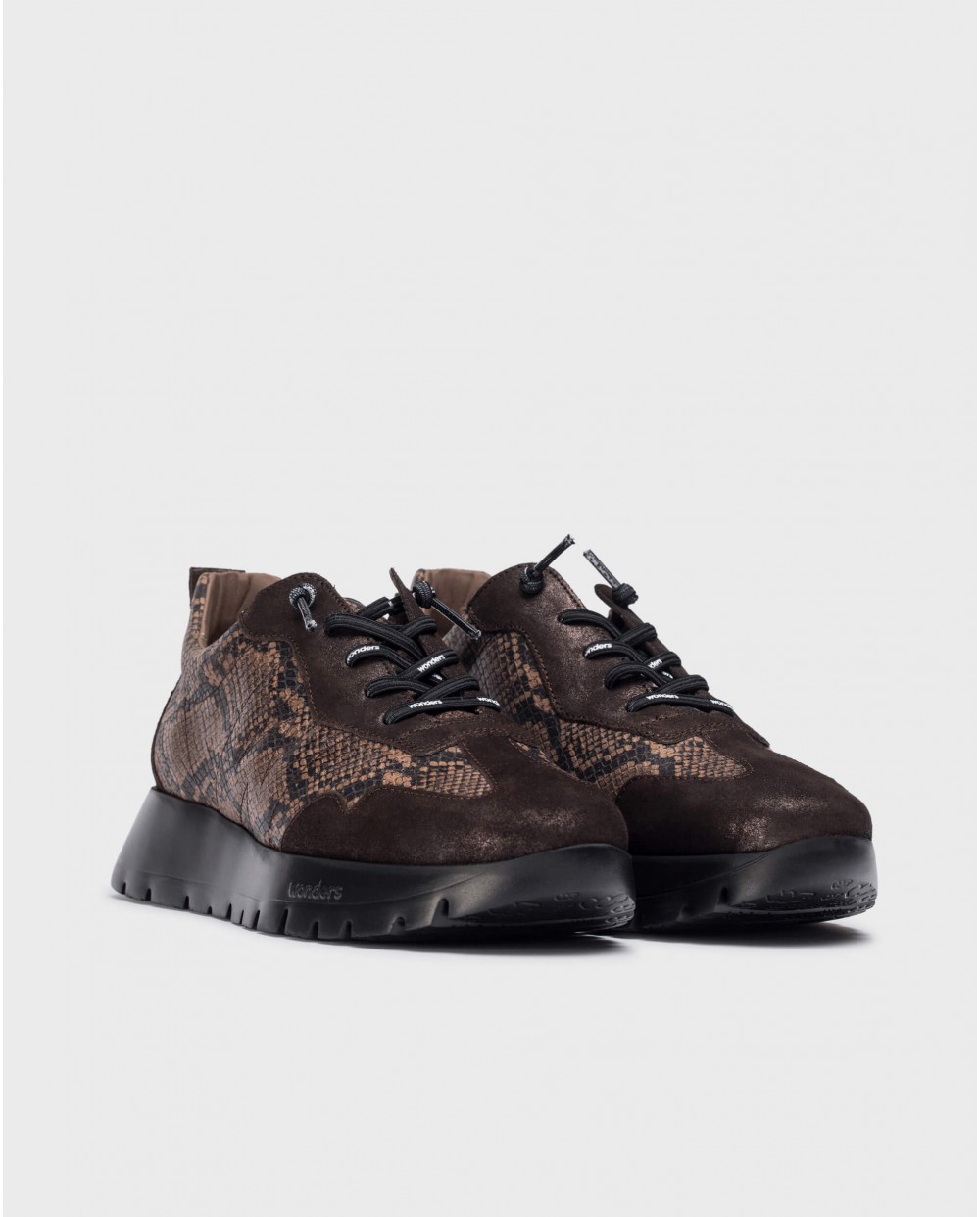 Wonders-Outlet Flat Shoes-Animal Print SUPRA Sneaker