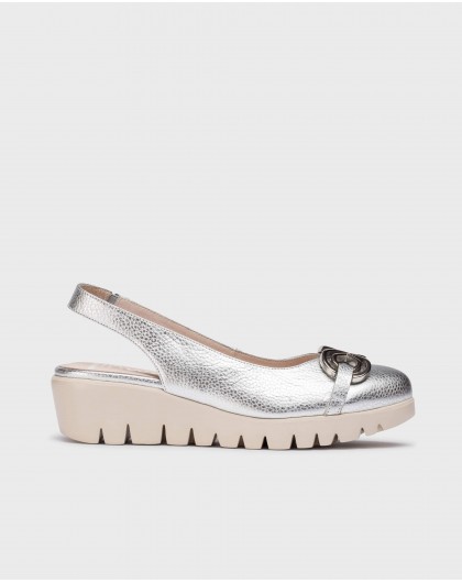 Wonders-SS 2025-Silver GALE Slingback