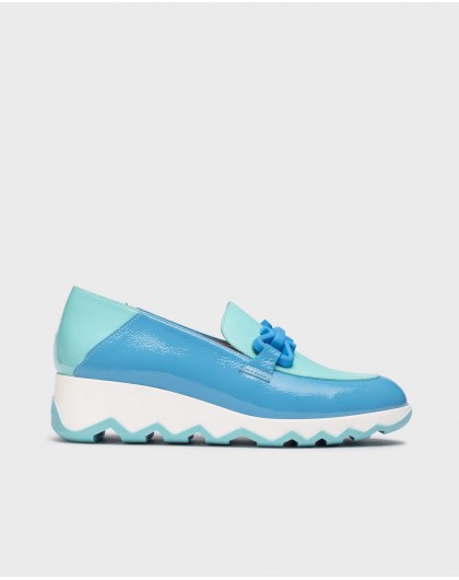 Wonders-SS 2025-Blue SIMA Loafer