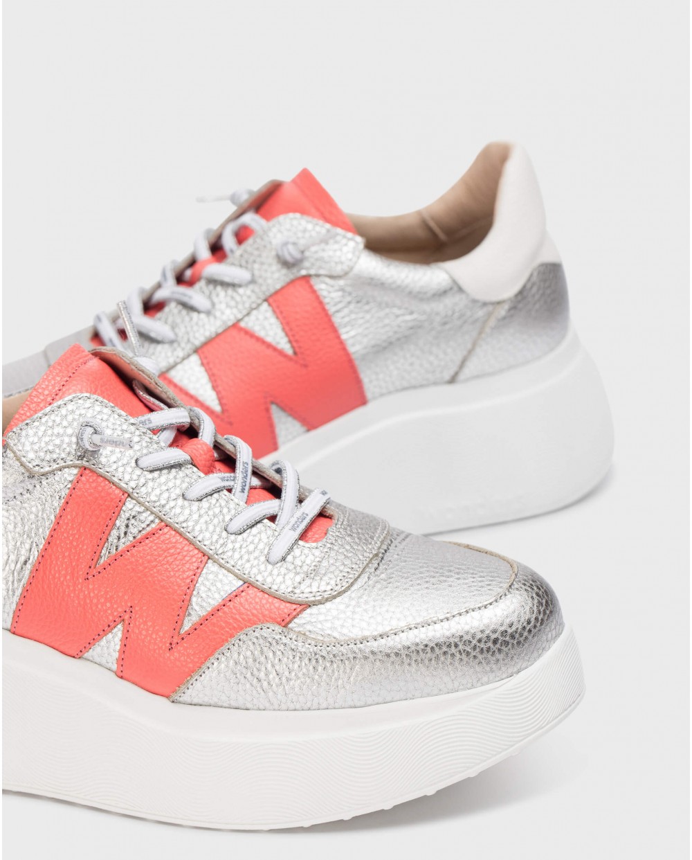 Wonders-SS 2025-Silver ROMA 25 Sneakers