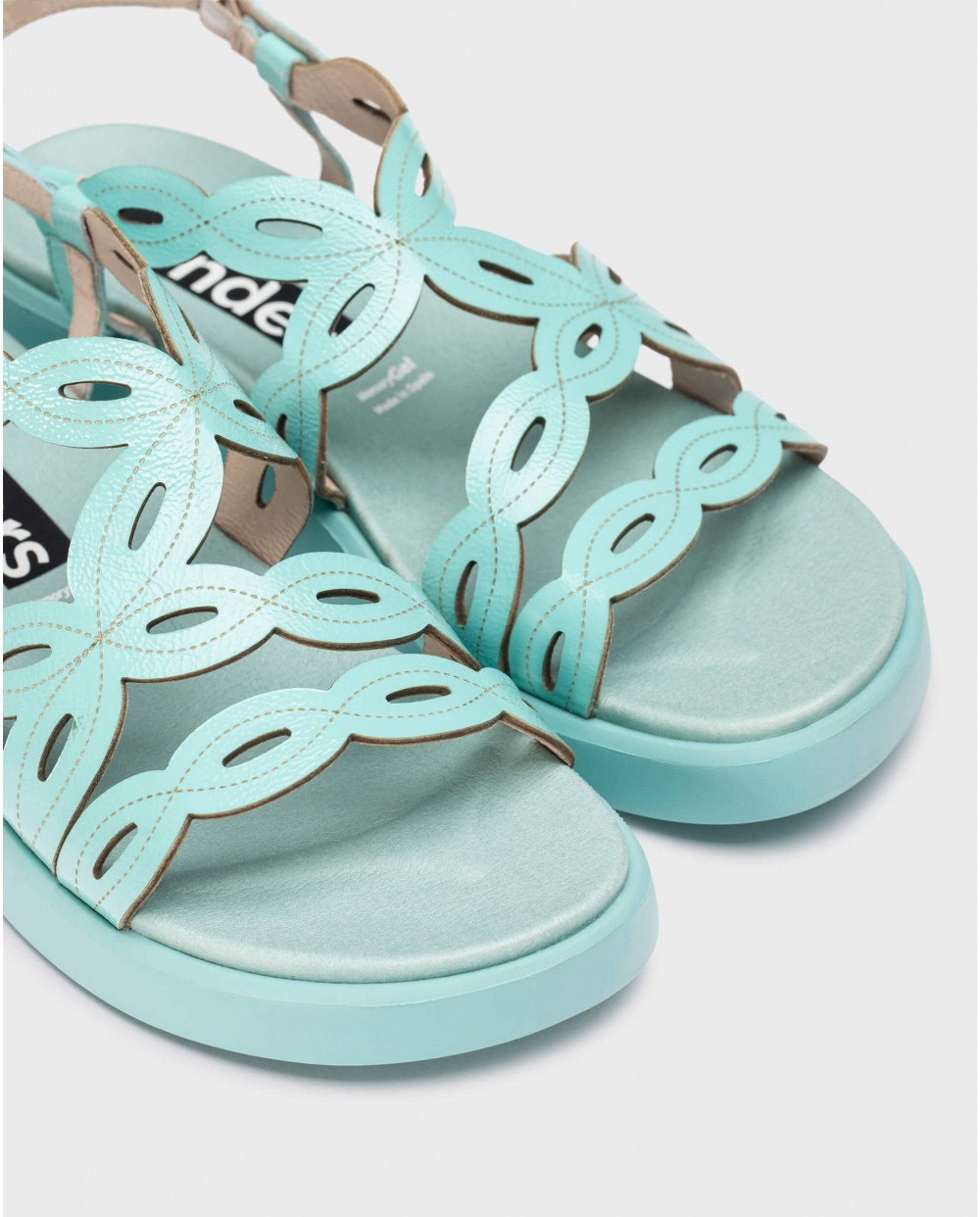 Wonders-SS 2025-Blue DARYA Sandal