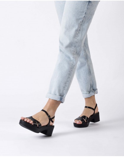 Black ELARA Sandal