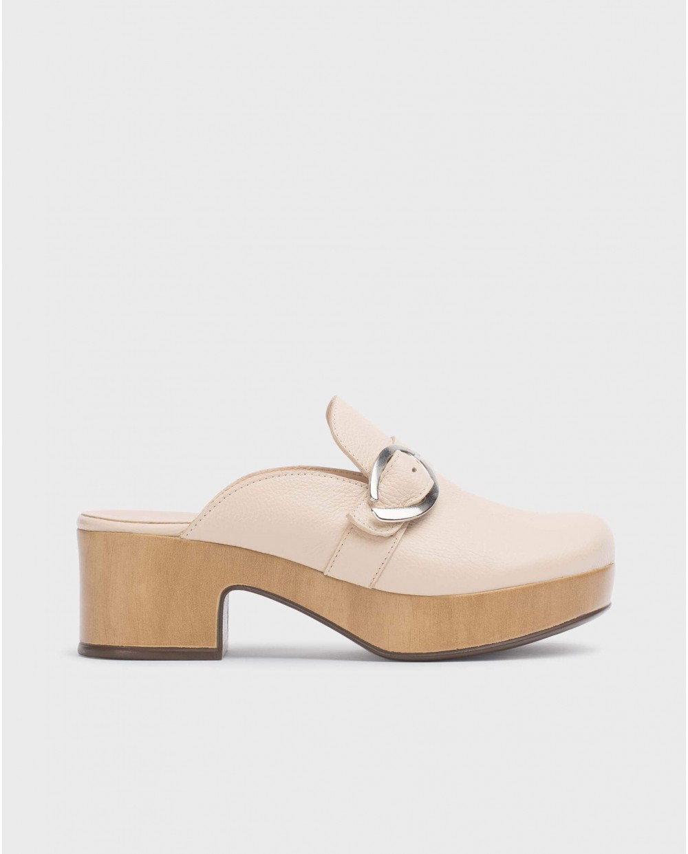 SLOW Beige Clog