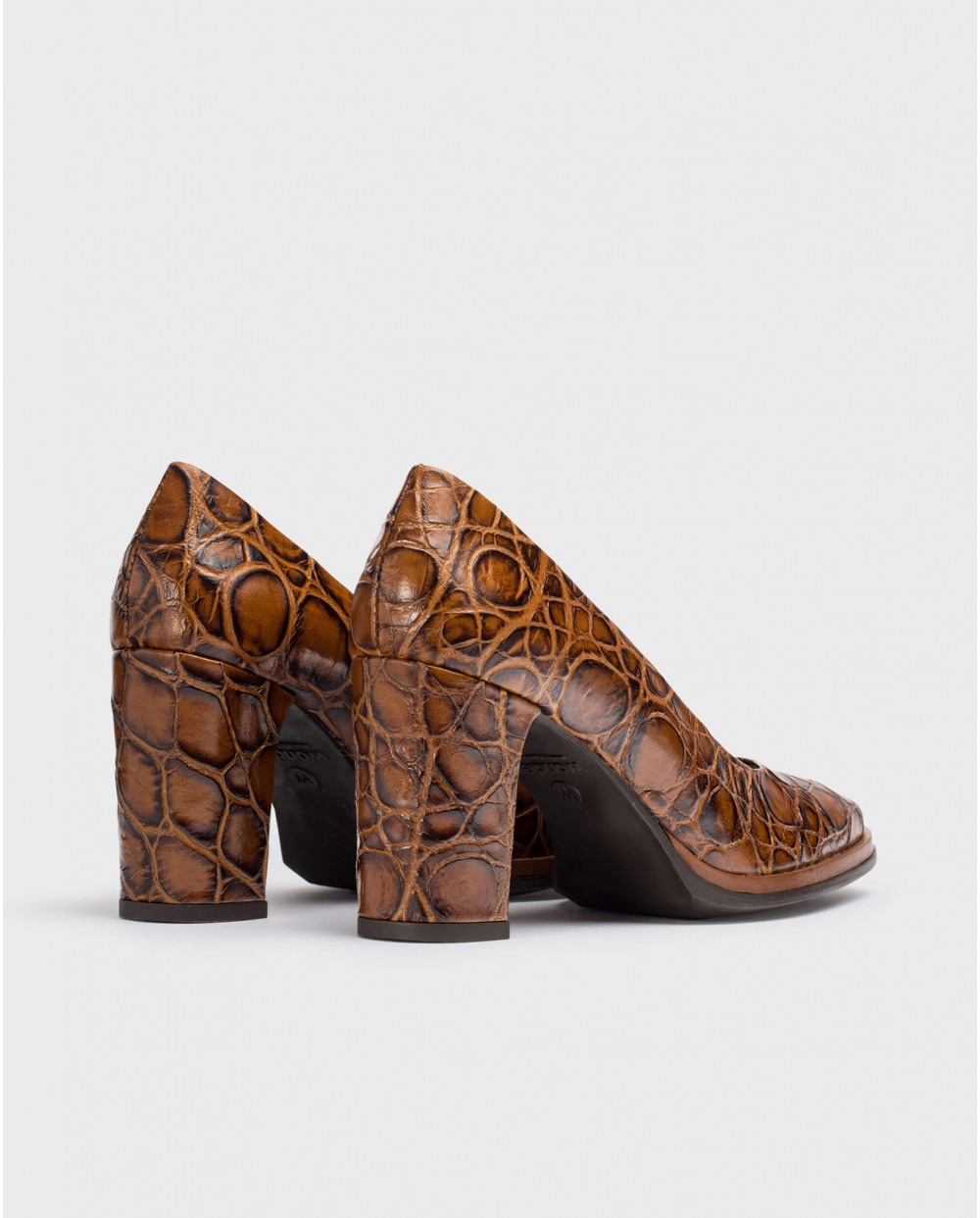 Brown DENIS Heeled shoe