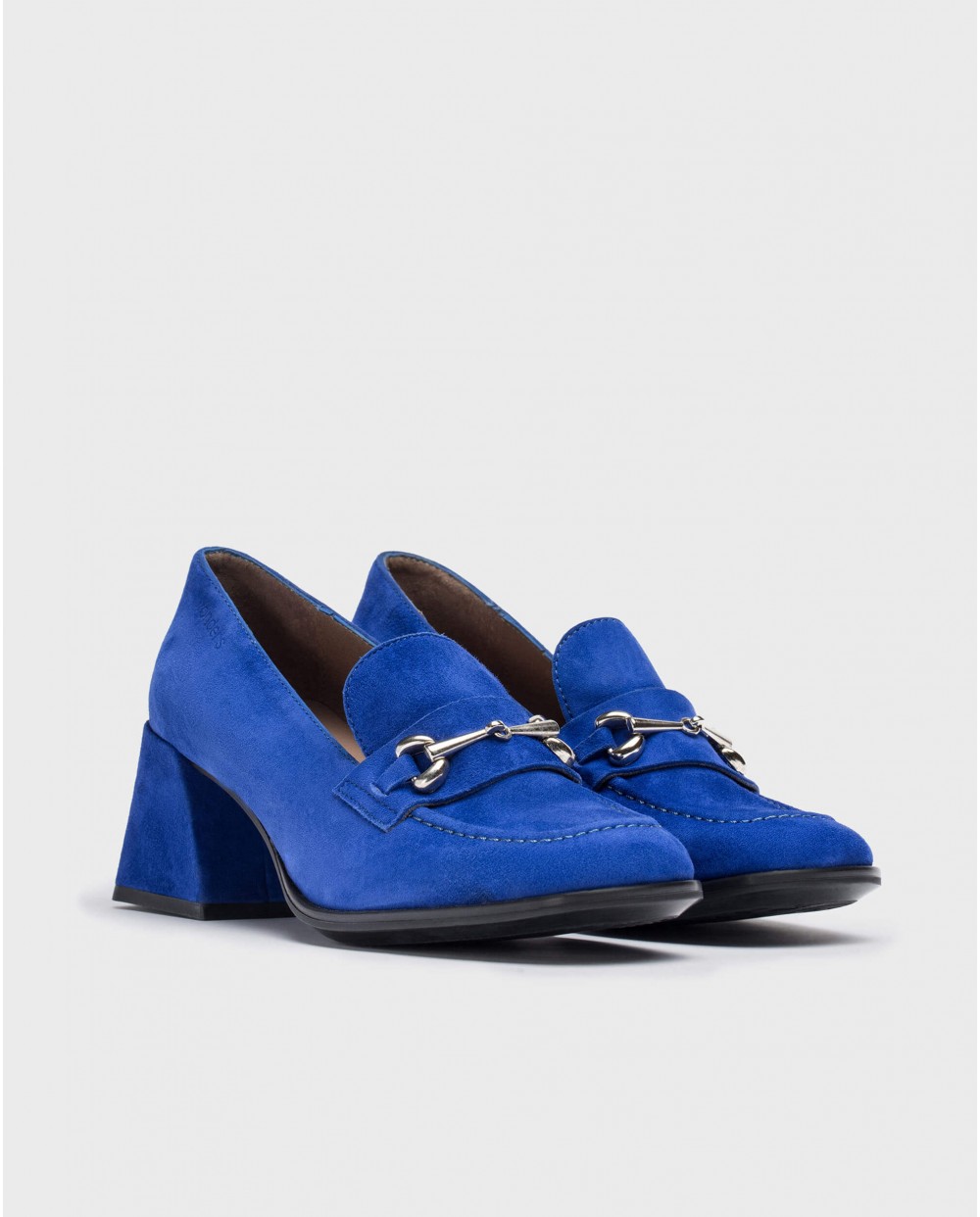 Blue CELIA moccasin