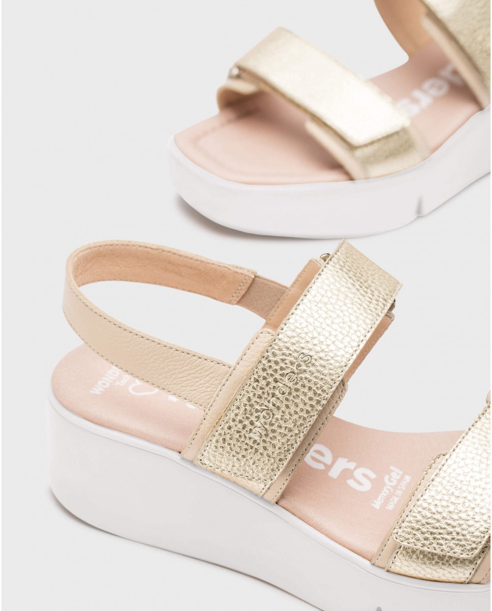 Gold AMAPOLA Sandals