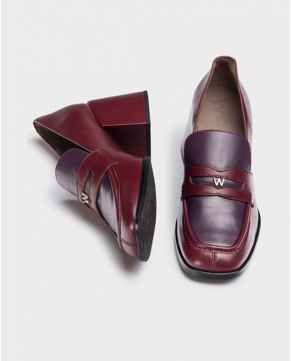 Burgundy BONI Loafer