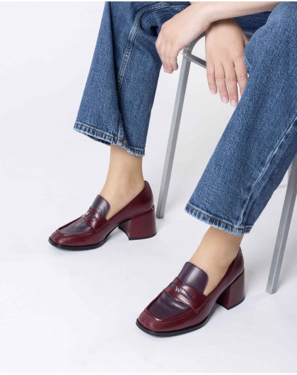 Burgundy BONI Loafer