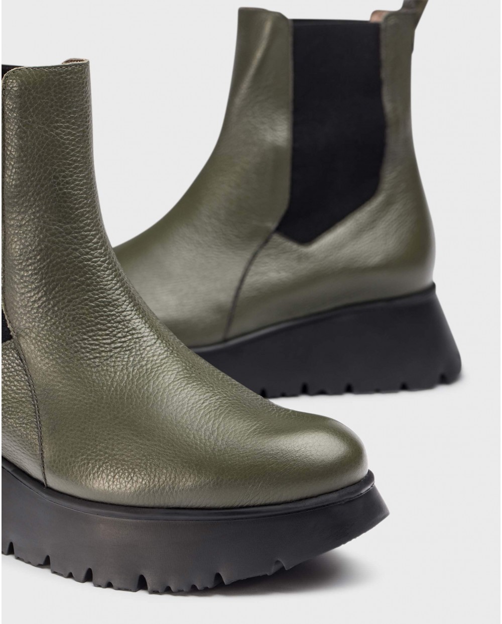 Green Marbella ankle boot