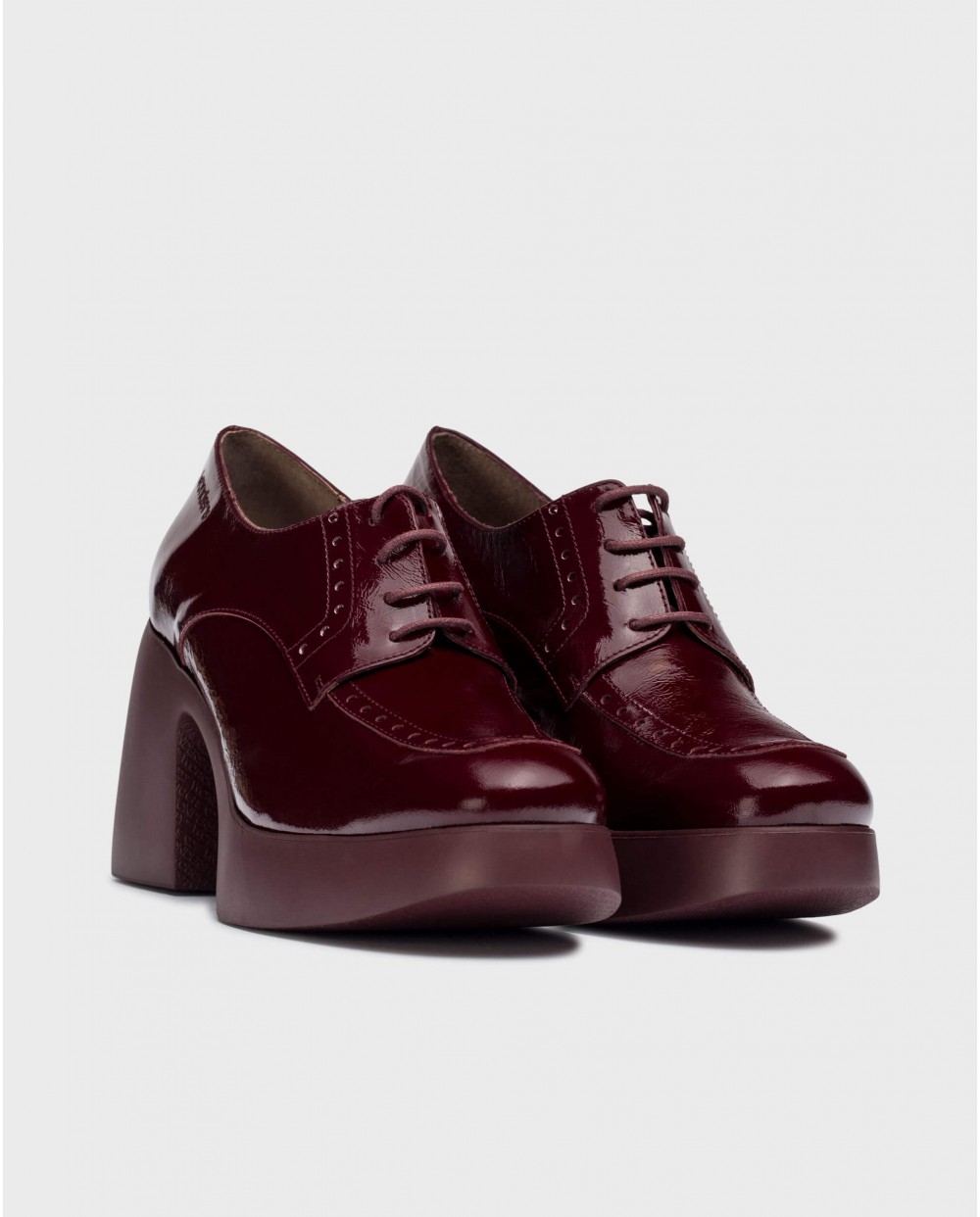 Burgundy MERCEDES shoes