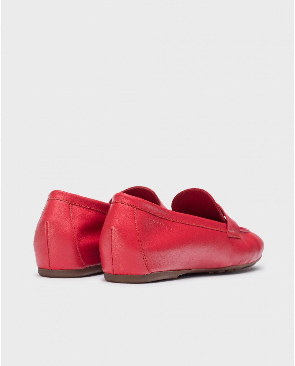 Red ANITA Loafers