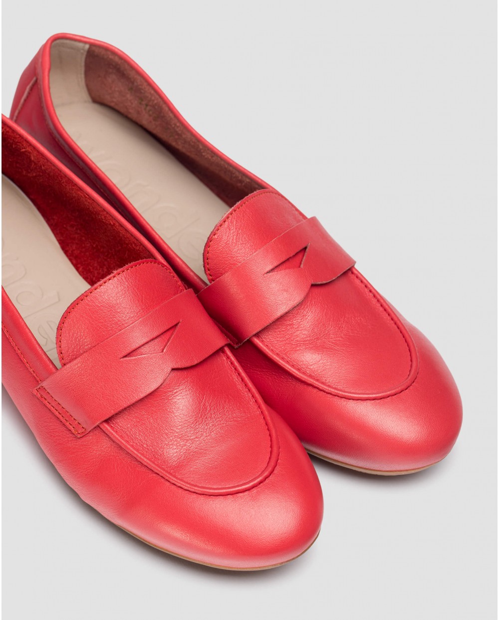 Red ANITA Loafers