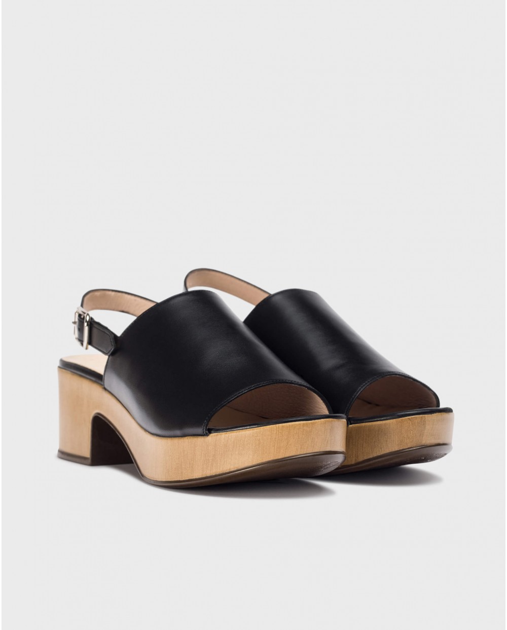 Black MIERCOLES 50-P Sandal