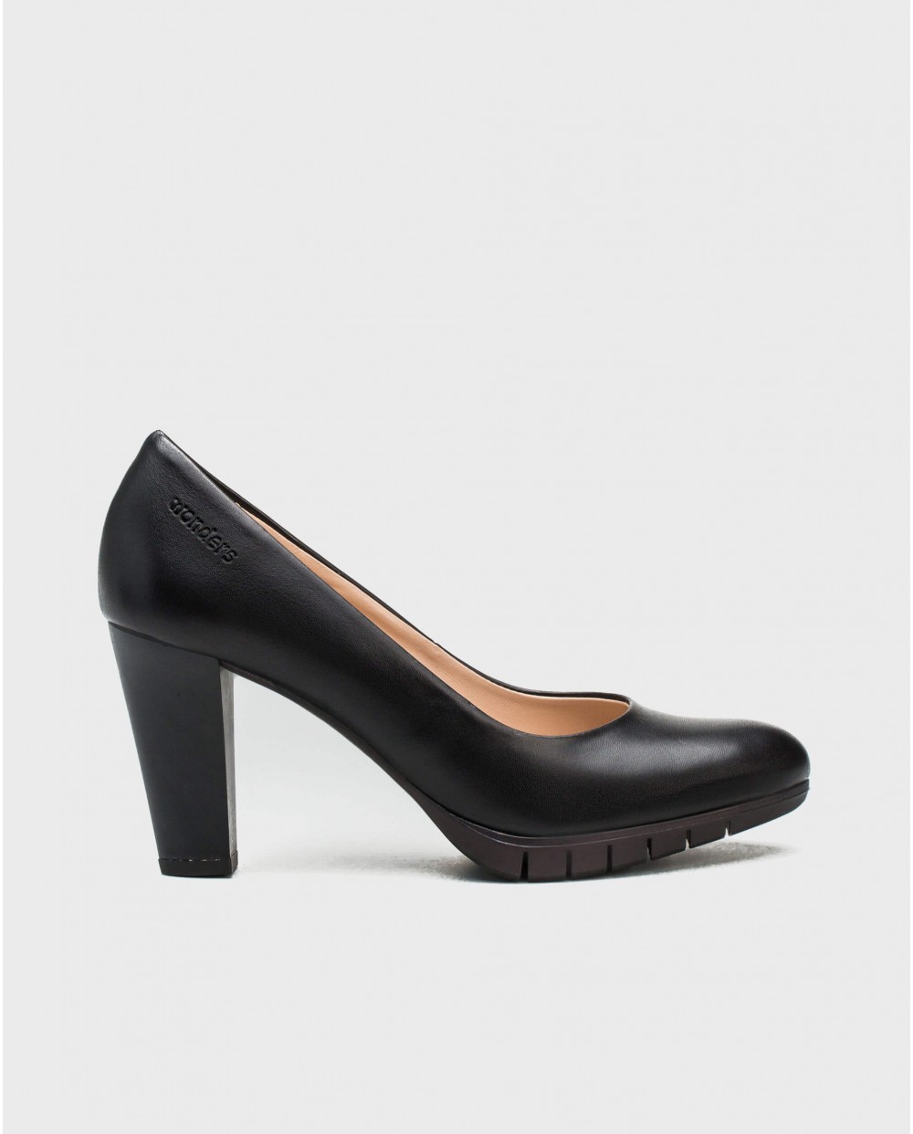 Wonders-Heels-Shoe Macy black