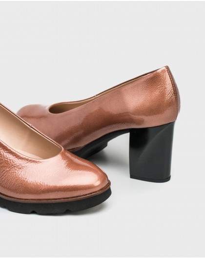 Wonders-Heels-Patent leathe high heeled shoe