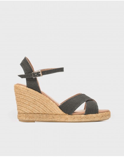 Wonders-Women-Espadrille with crossover straps