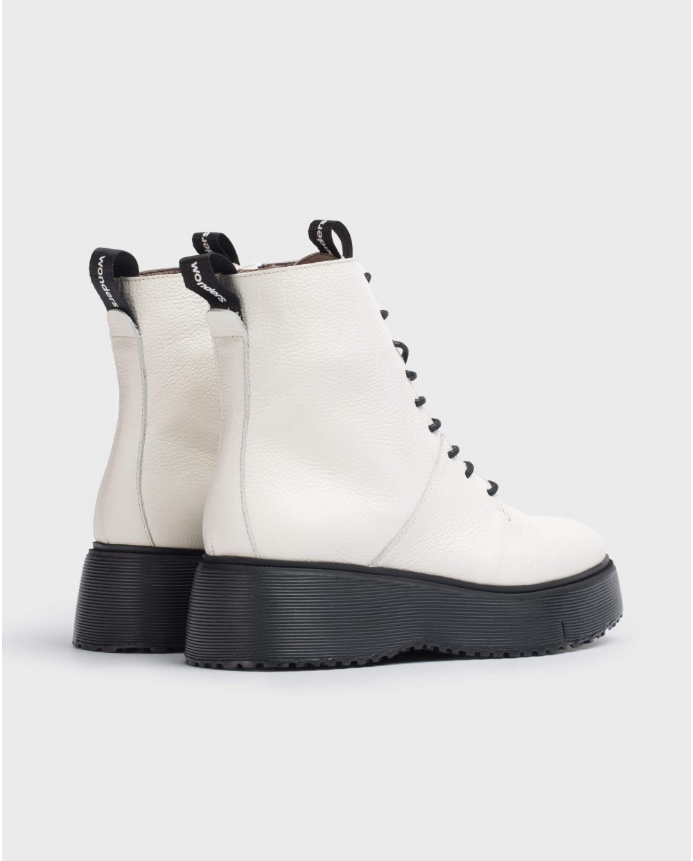 Wonders-Ankle Boots-White Bristol Ankle boot