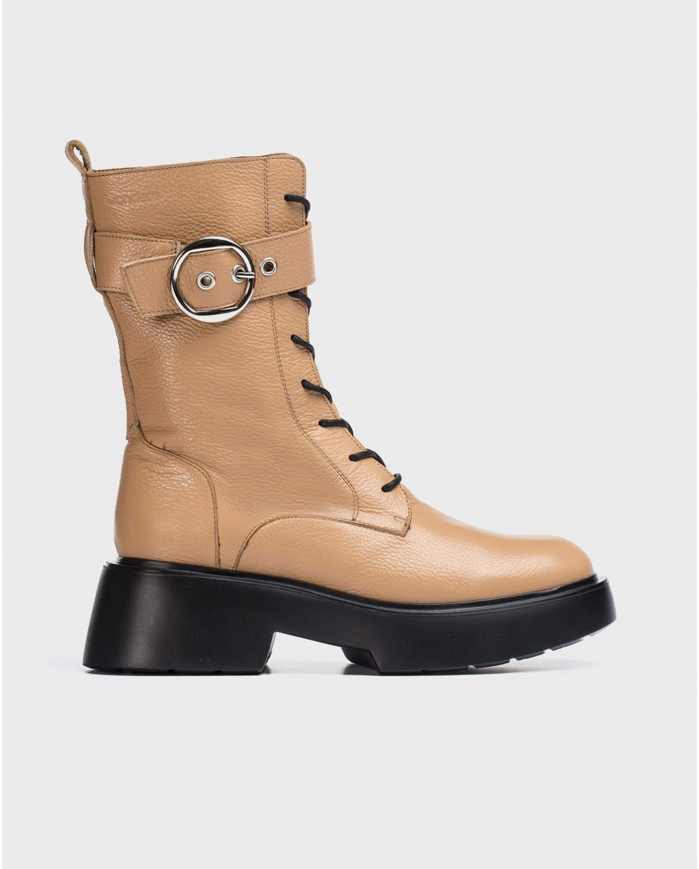 Wonders-Ankle Boots-Brown Punk Boot