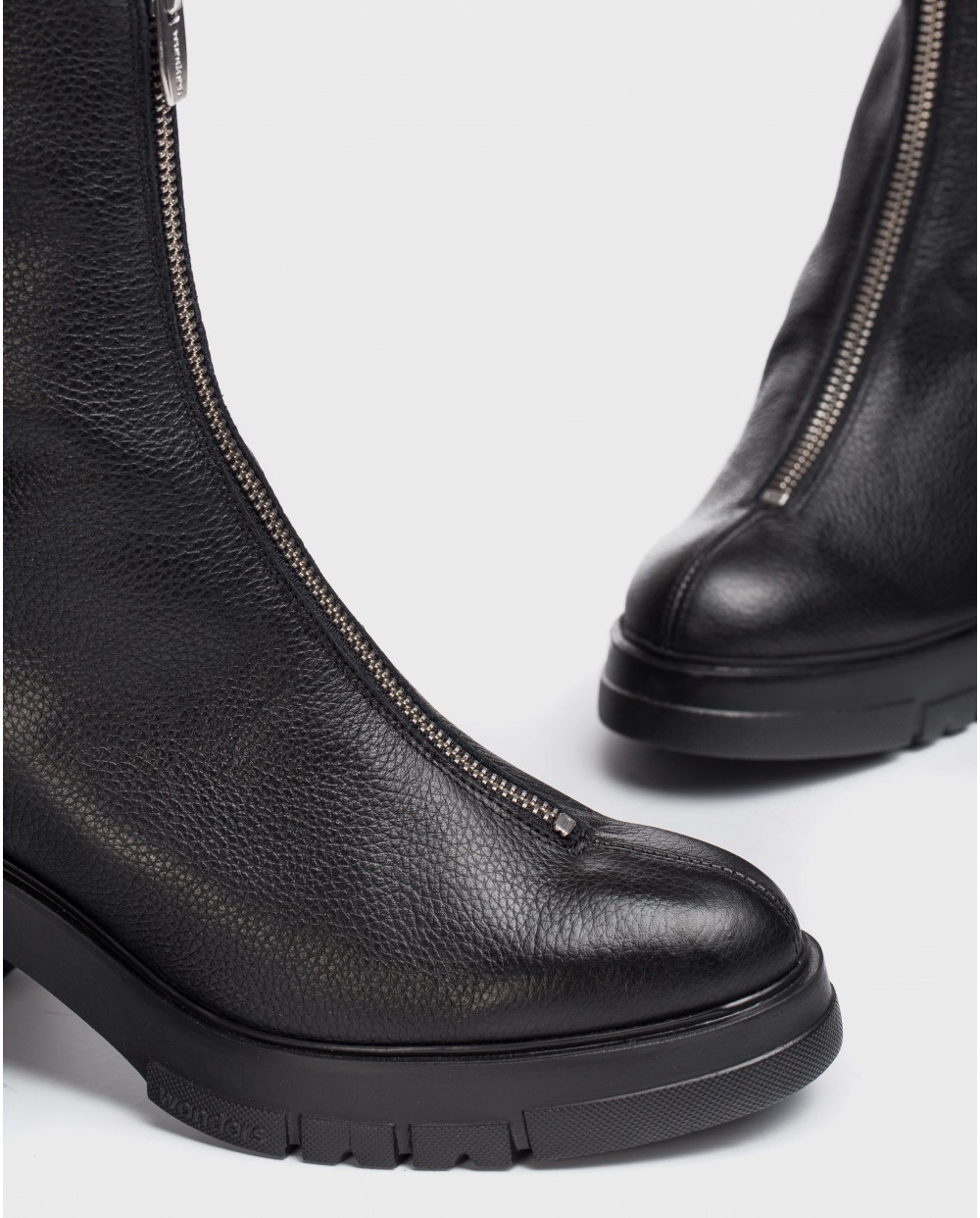 Wonders-Ankle Boots-Black Harley Ankle Boot