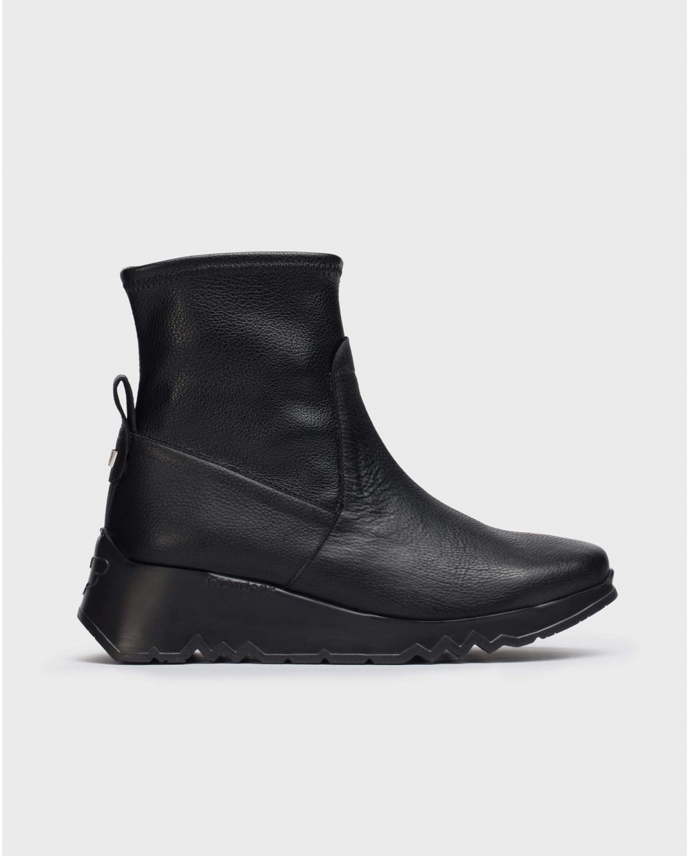 Wonders-Ankle Boots-Black Tazu Ankle Boot