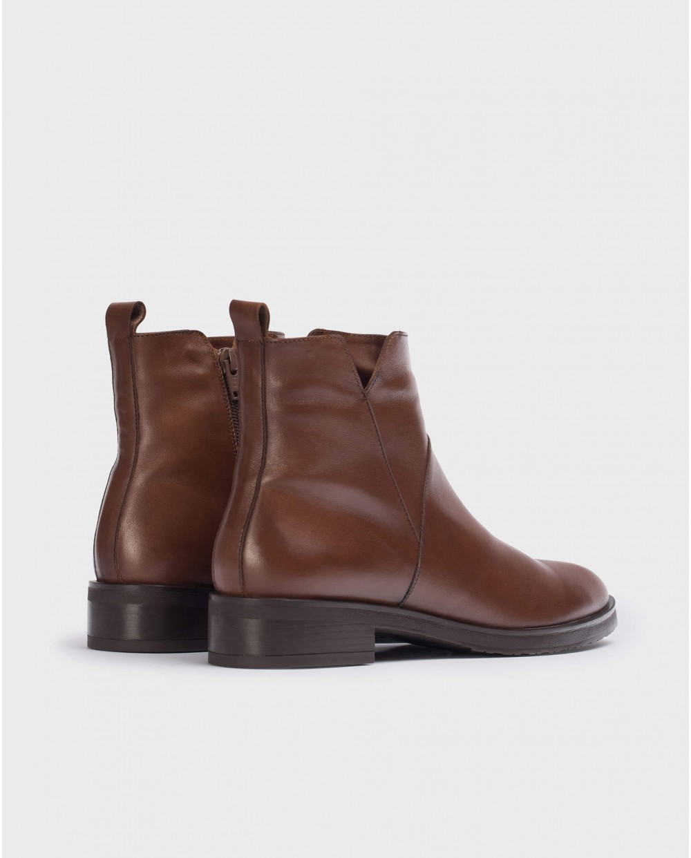 Wonders-Ankle Boots-Brown Milo Ankle Boot