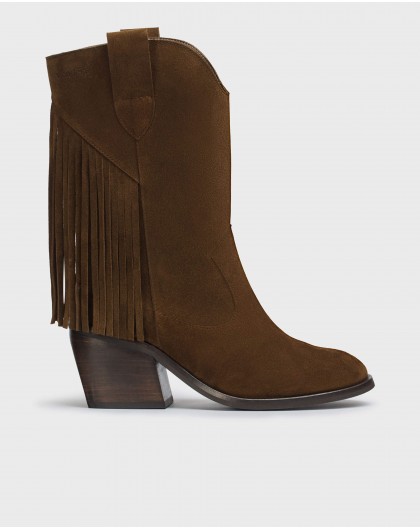 Wonders-Boots-Brown Utah ankle boot