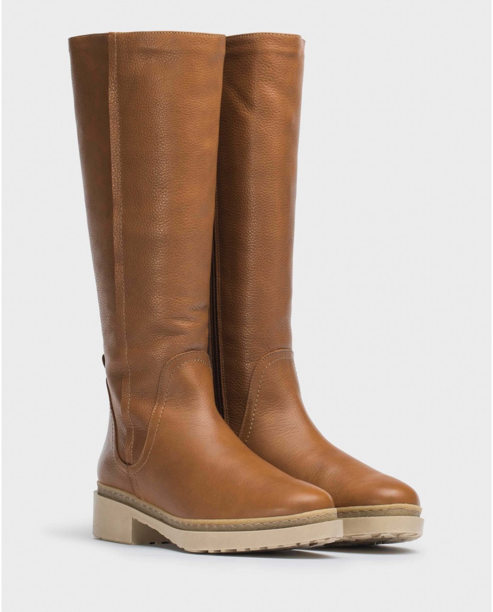 Wonders-Boots-Brown Alsia Boot