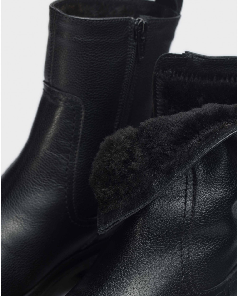 Wonders-Ankle Boots-Black Indios Ankle Boot