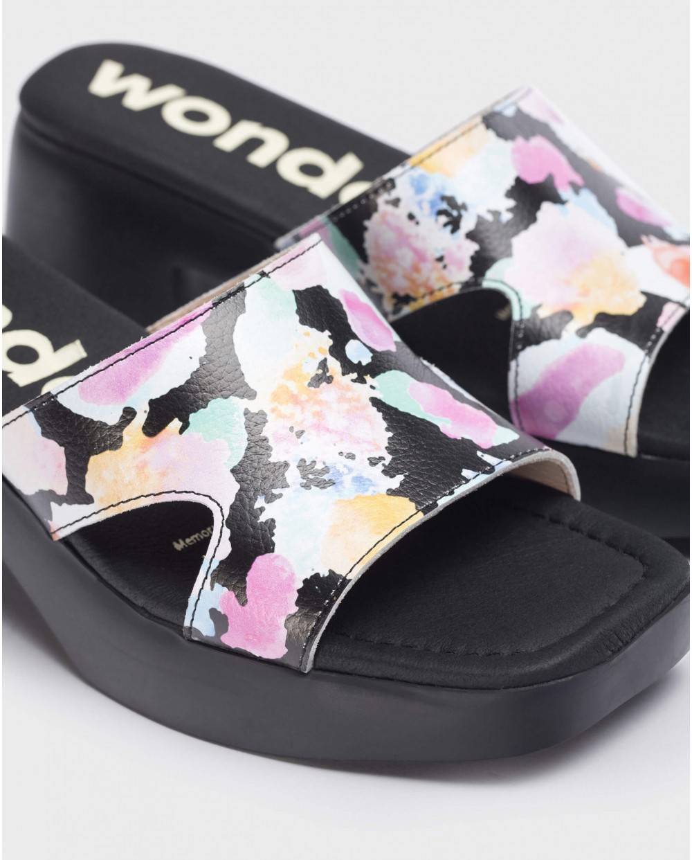 Wonders-Sandals-Black Motel Sandal